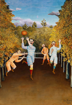 Henri Rousseau - The Football Players