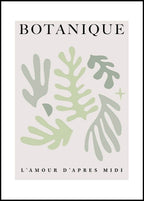 Botanique L'Amour D'Après Midi Poster - Hakyarts
