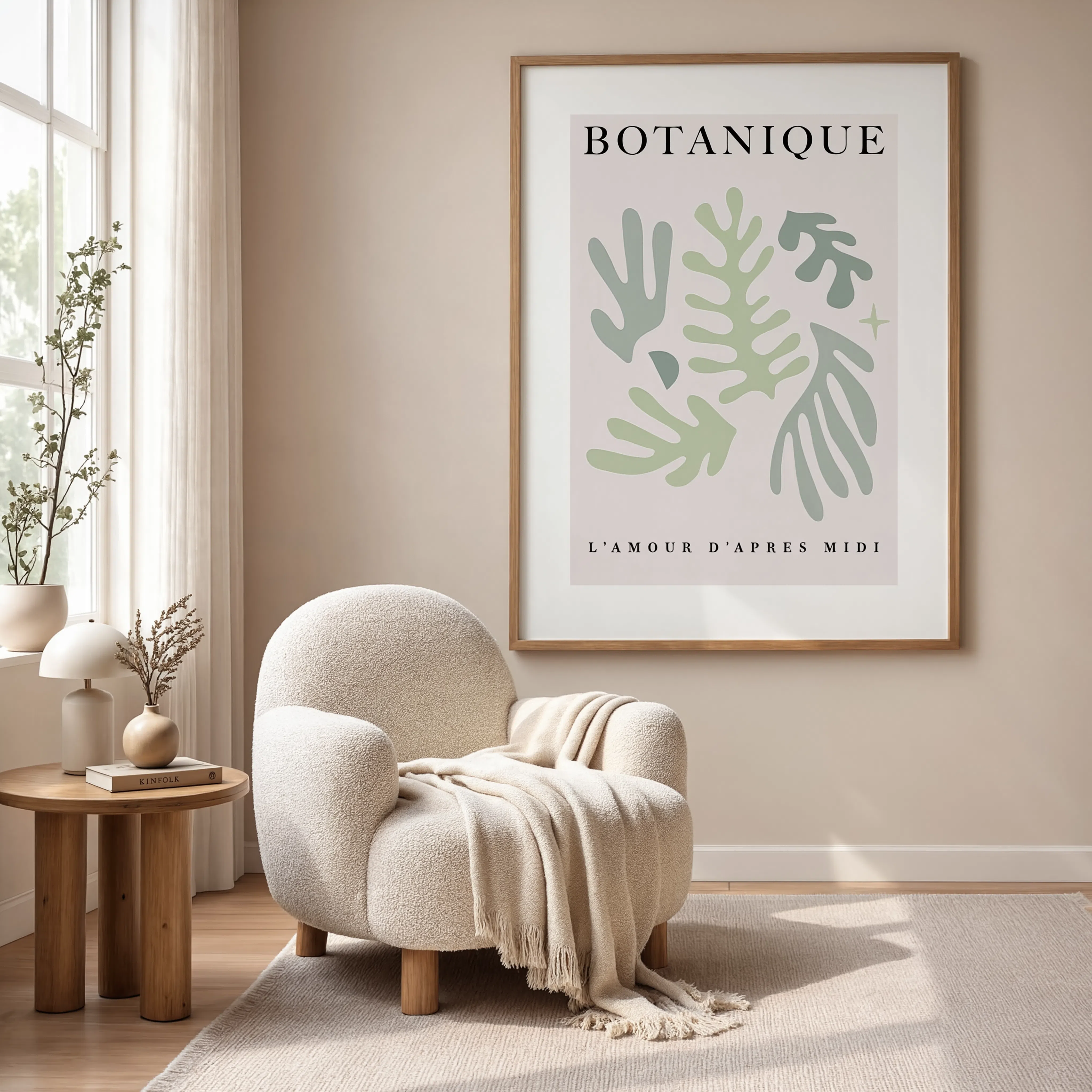 Botanique L'Amour D'Après Midi Poster
