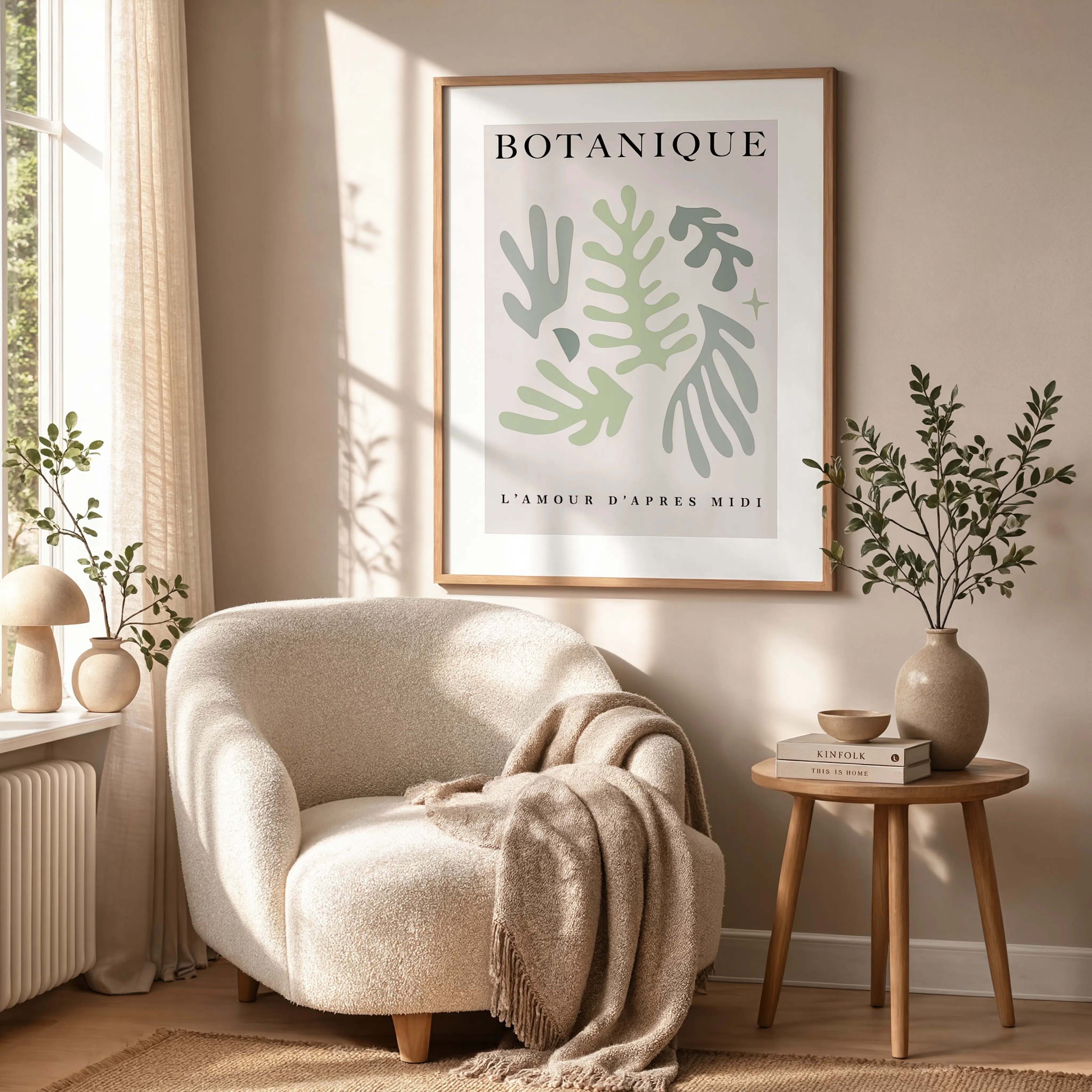 Botanique L'Amour D'Après Midi Poster