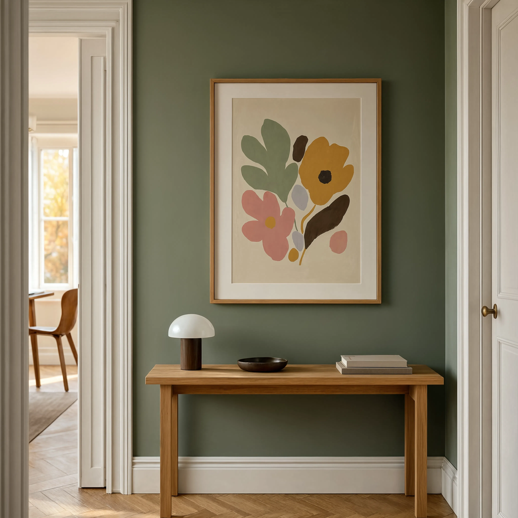 Painterly Florals I | Contemporary Floral Art Print