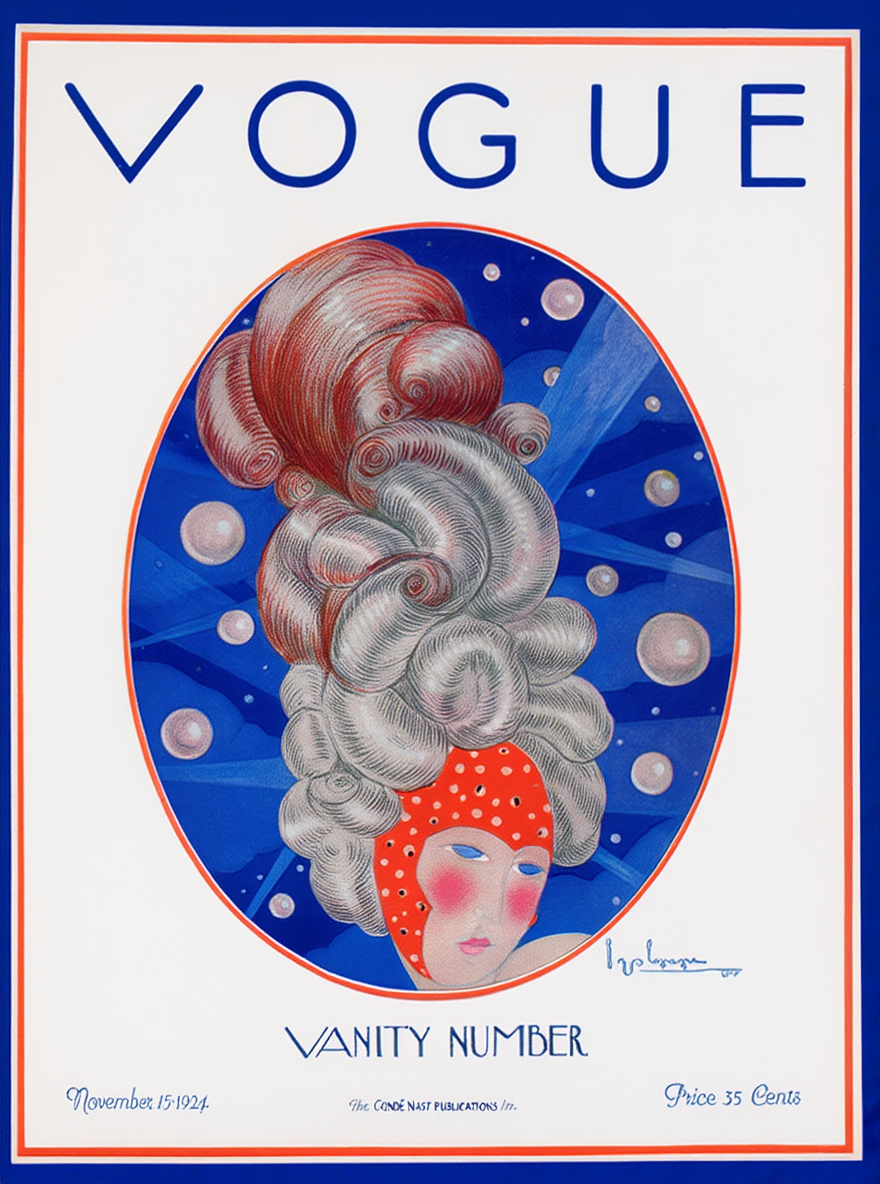 Vogue 1924 Vanity Number – Vintage Editorial Art Print
