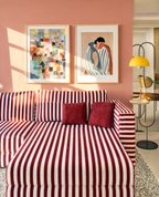 Set of 2 Watercolor Figure & Southern Gardens | Contemporary Figurative & Modernist Art Prints