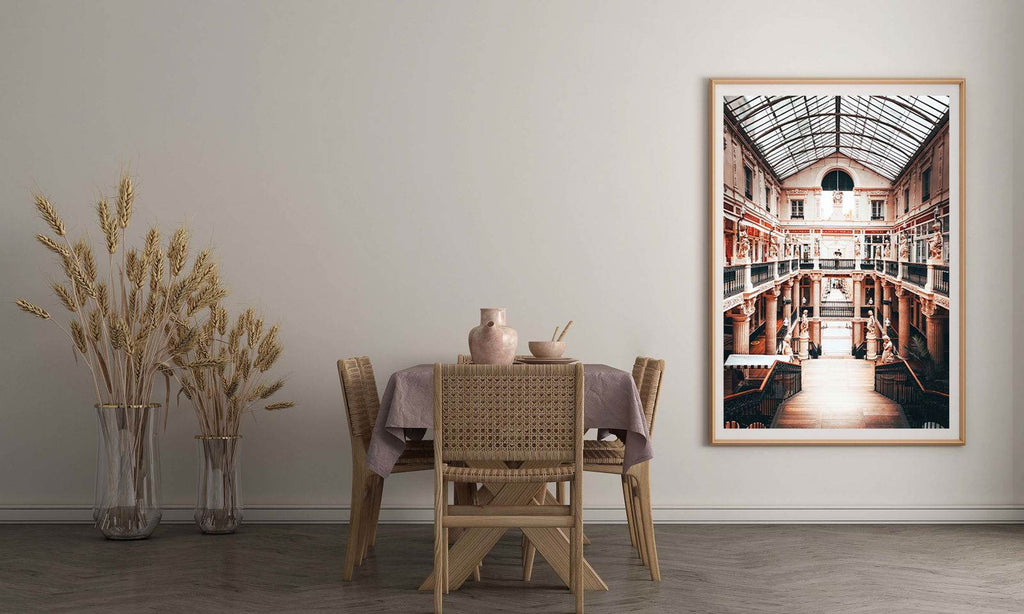 Brown Architecture Poster - Hakyarts