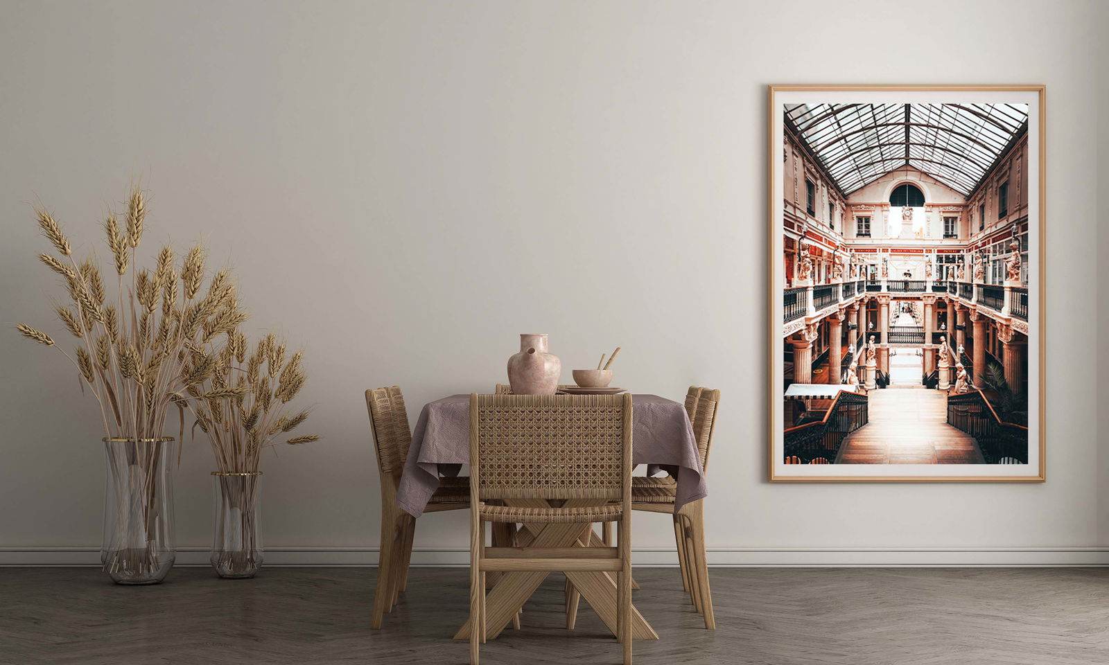 Brown Architecture Poster - Hakyarts