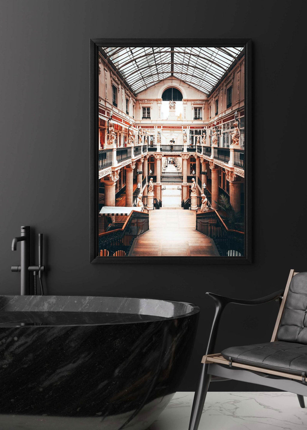 Brown Architecture Poster - Hakyarts