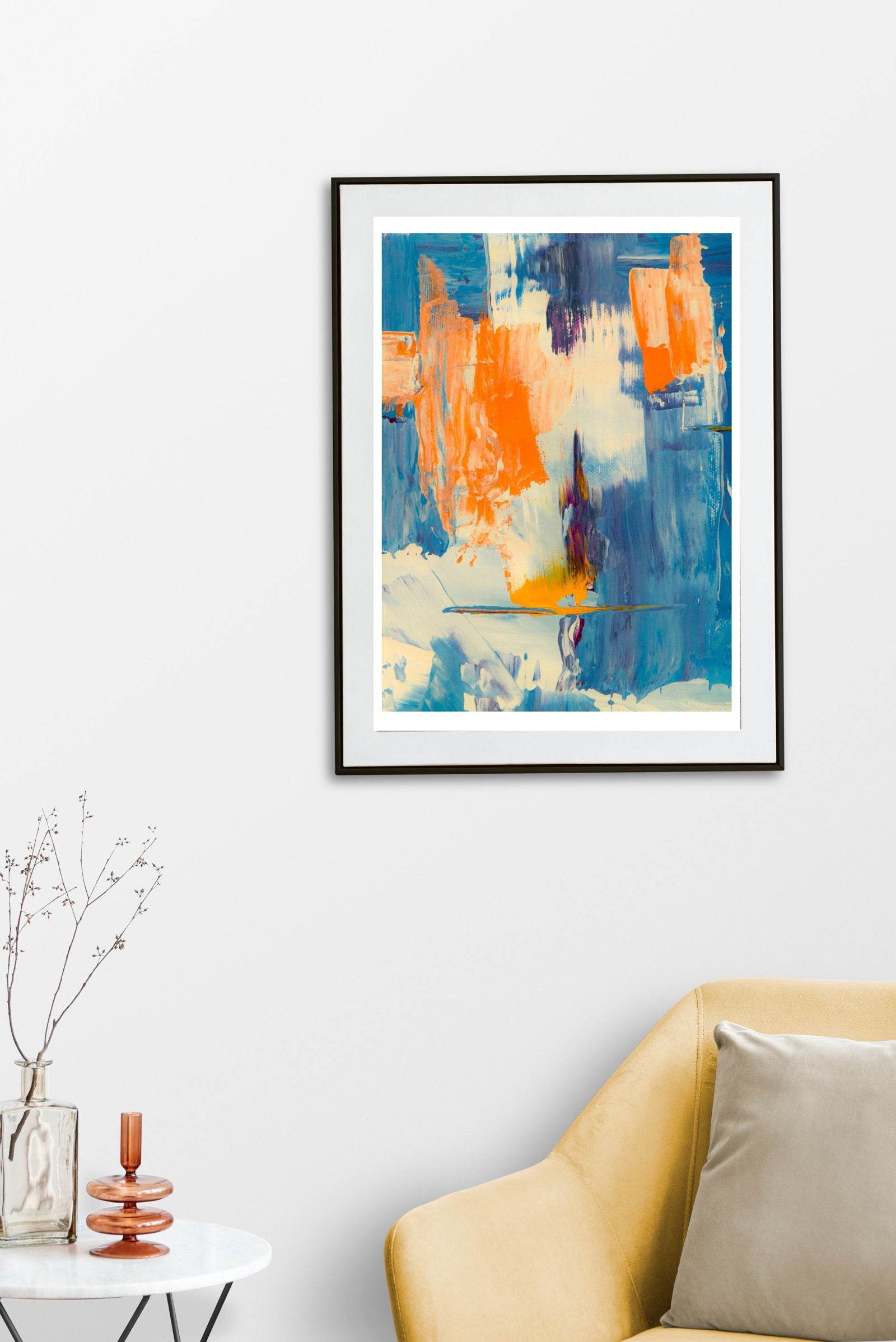 Brush Strokes Poster - Hakyarts