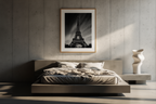 Parisian Nights – La Tour Eiffel Art Print | Minimalist Wall Décor