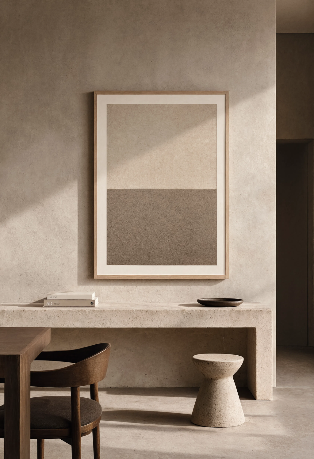 Monolithic Forms | Brutalist Contemporary Wall Art Print