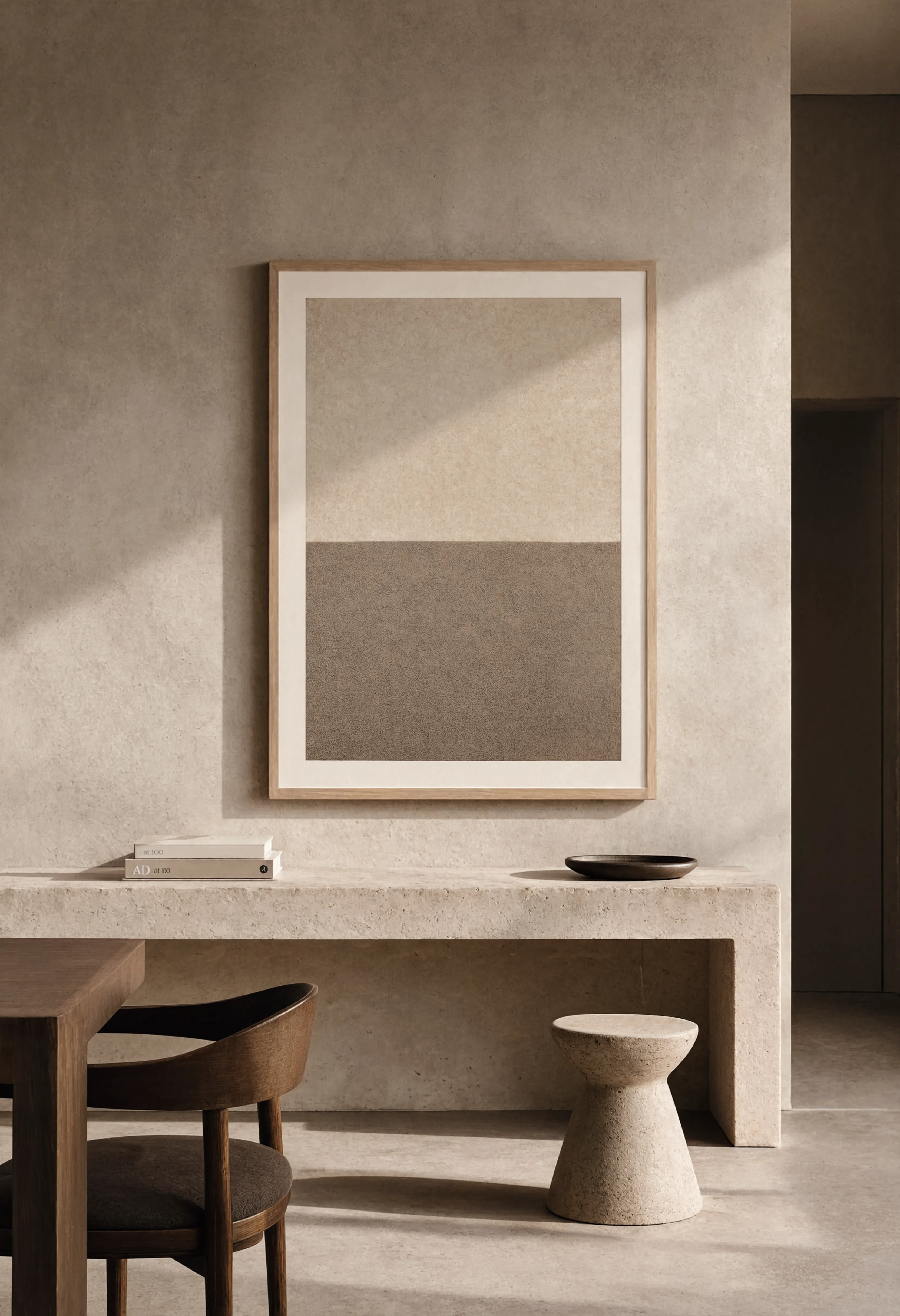 Monolithic Forms | Brutalist Contemporary Wall Art Print