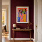 Community Gathering | Expressive Figurative Wall Art Print