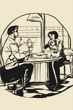 Cinematic Dining – 3-Piece Vintage Movie Art Set - Hakyarts