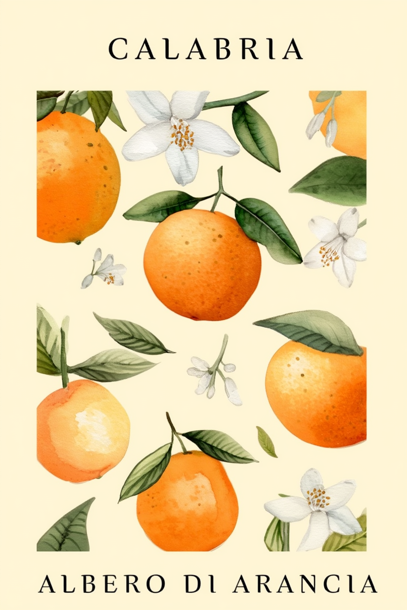 5 Italian Fruits Prints – Colorful Kitchen & Dining Wall Art - Hakyarts