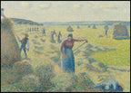 Camille Pissarro - La Récolte des Foins, Éragny - Hakyarts