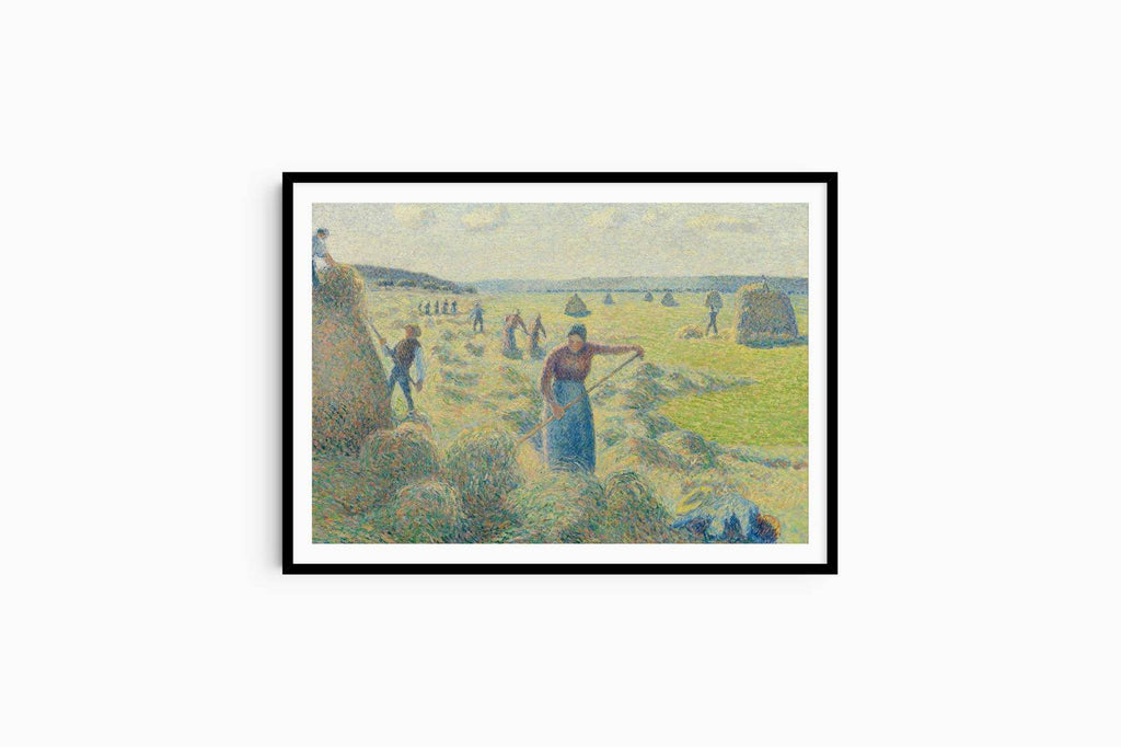 Camille Pissarro - La Récolte des Foins, Éragny - Hakyarts