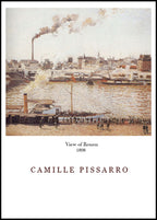 Camille Pissarro - Morning, An Overcast Day, Rouen Poster