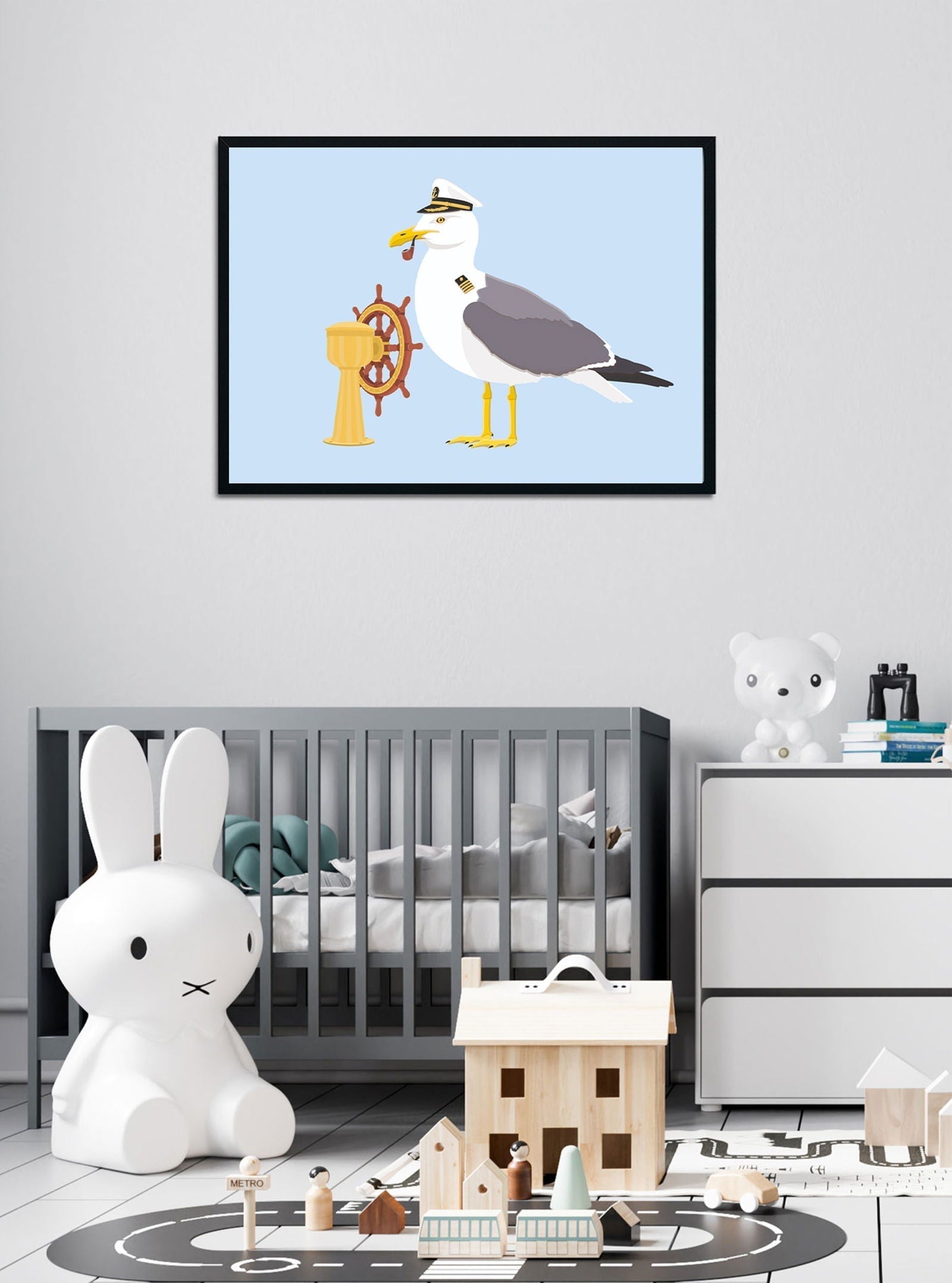 Captain Seagull Poster