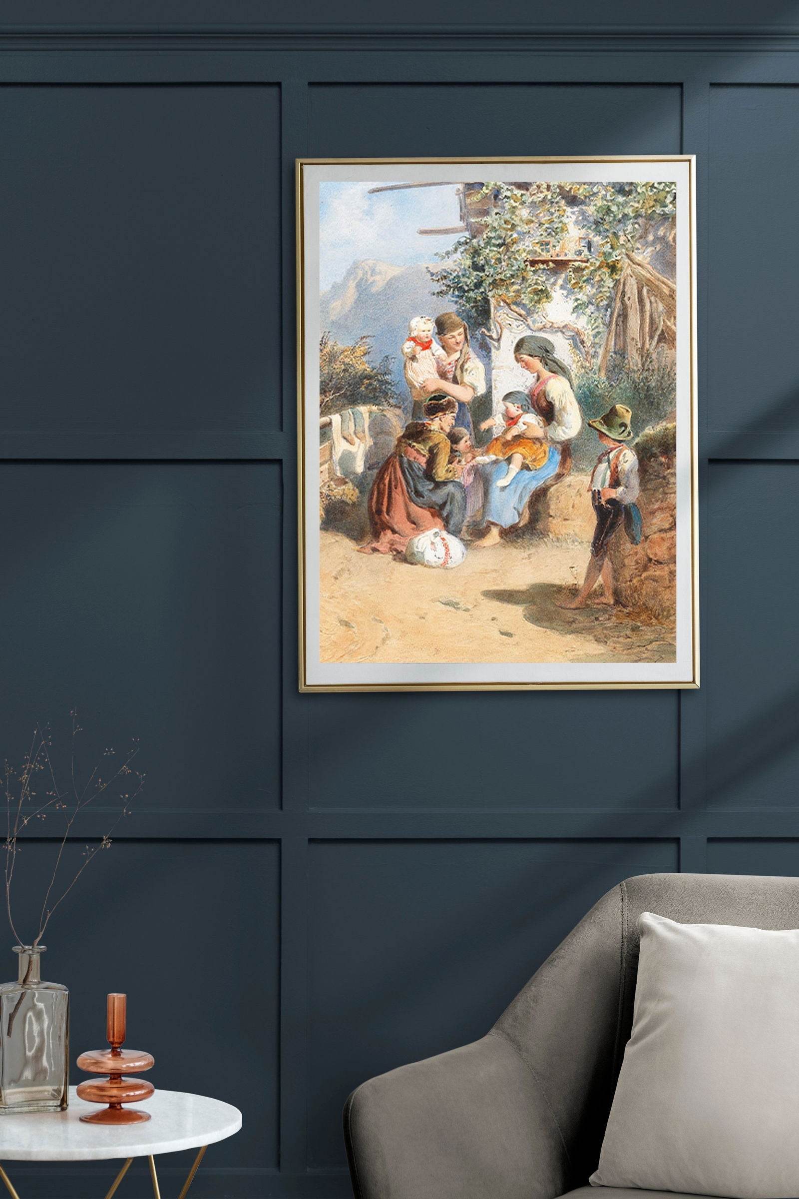 Carl Goebel - A Peasant Family - Hakyarts