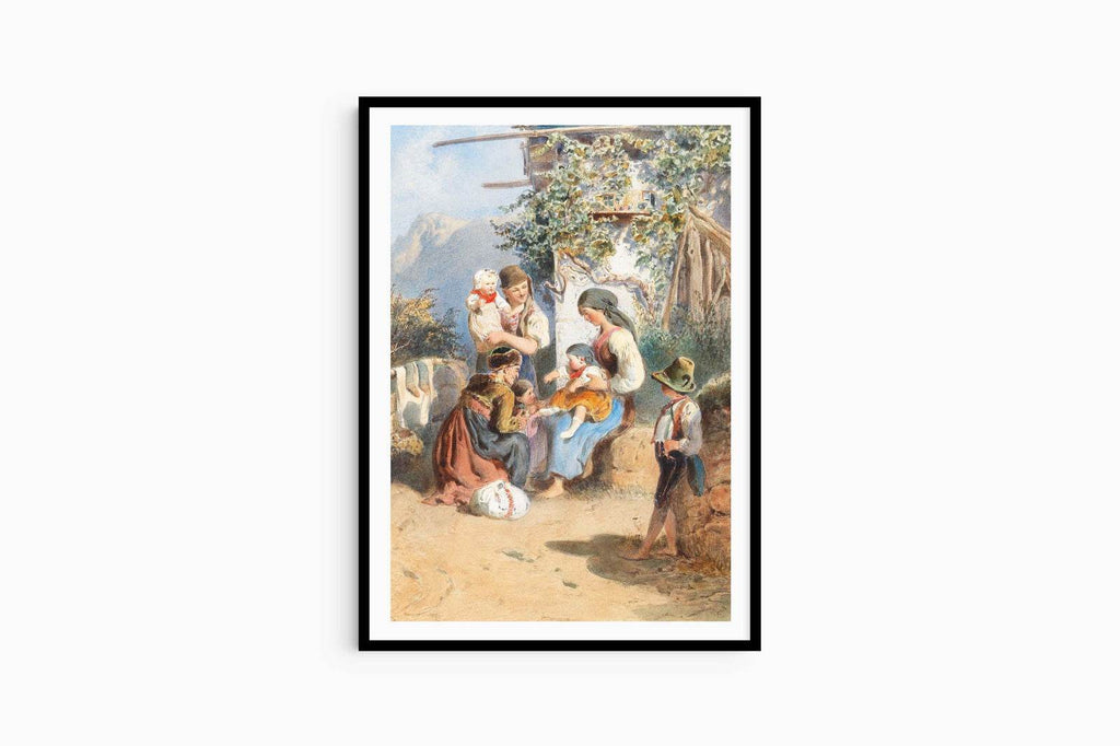 Carl Goebel - A Peasant Family - Hakyarts