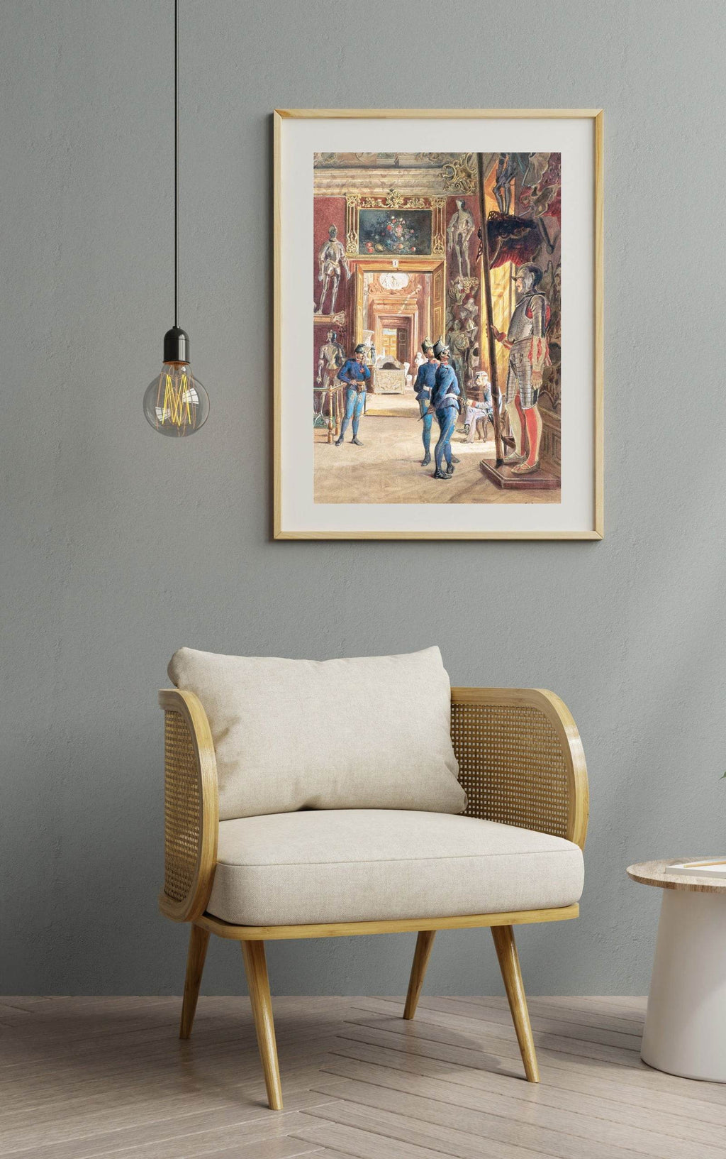 Carl Goebel - Entrance to the first Rustkammer - Hakyarts