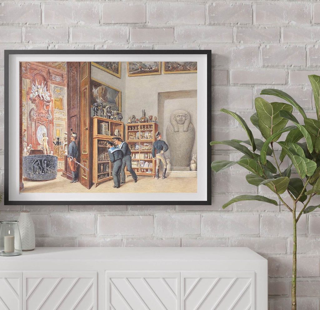 Carl Goebel - The Entrance Cabinet to the Egyptian Collection - Hakyarts