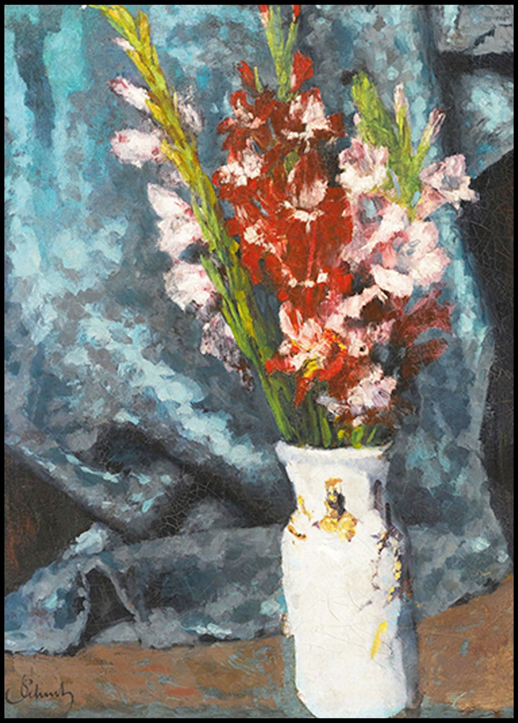Carl Schuch - Gladioli