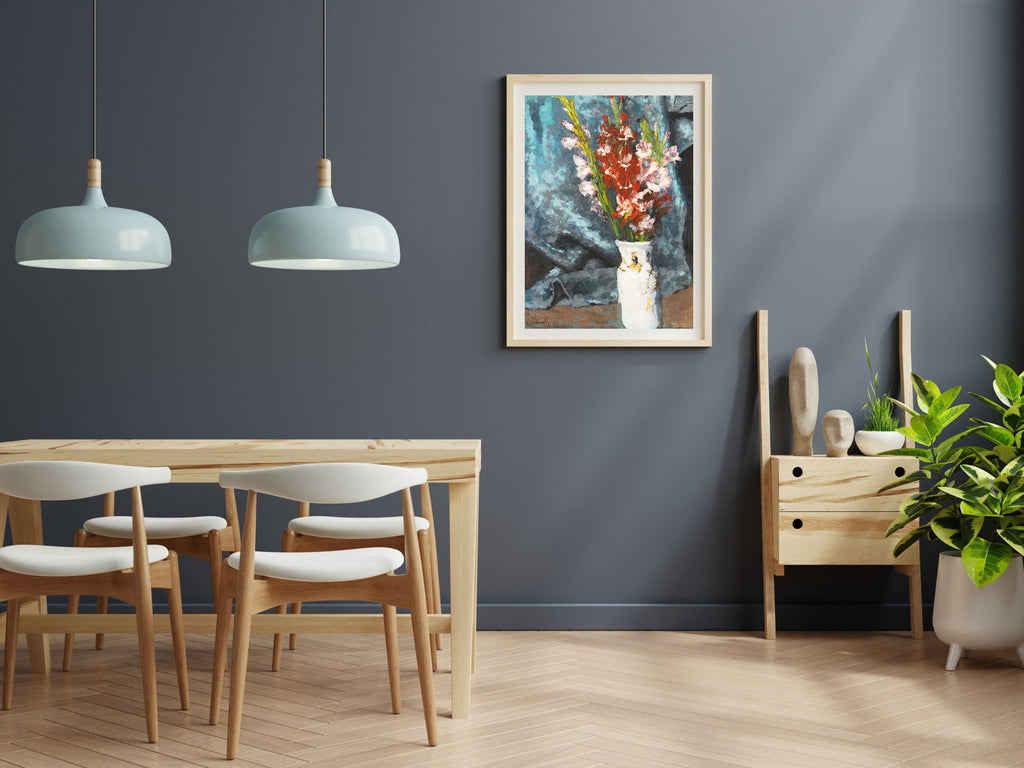 Carl Schuch - Gladioli