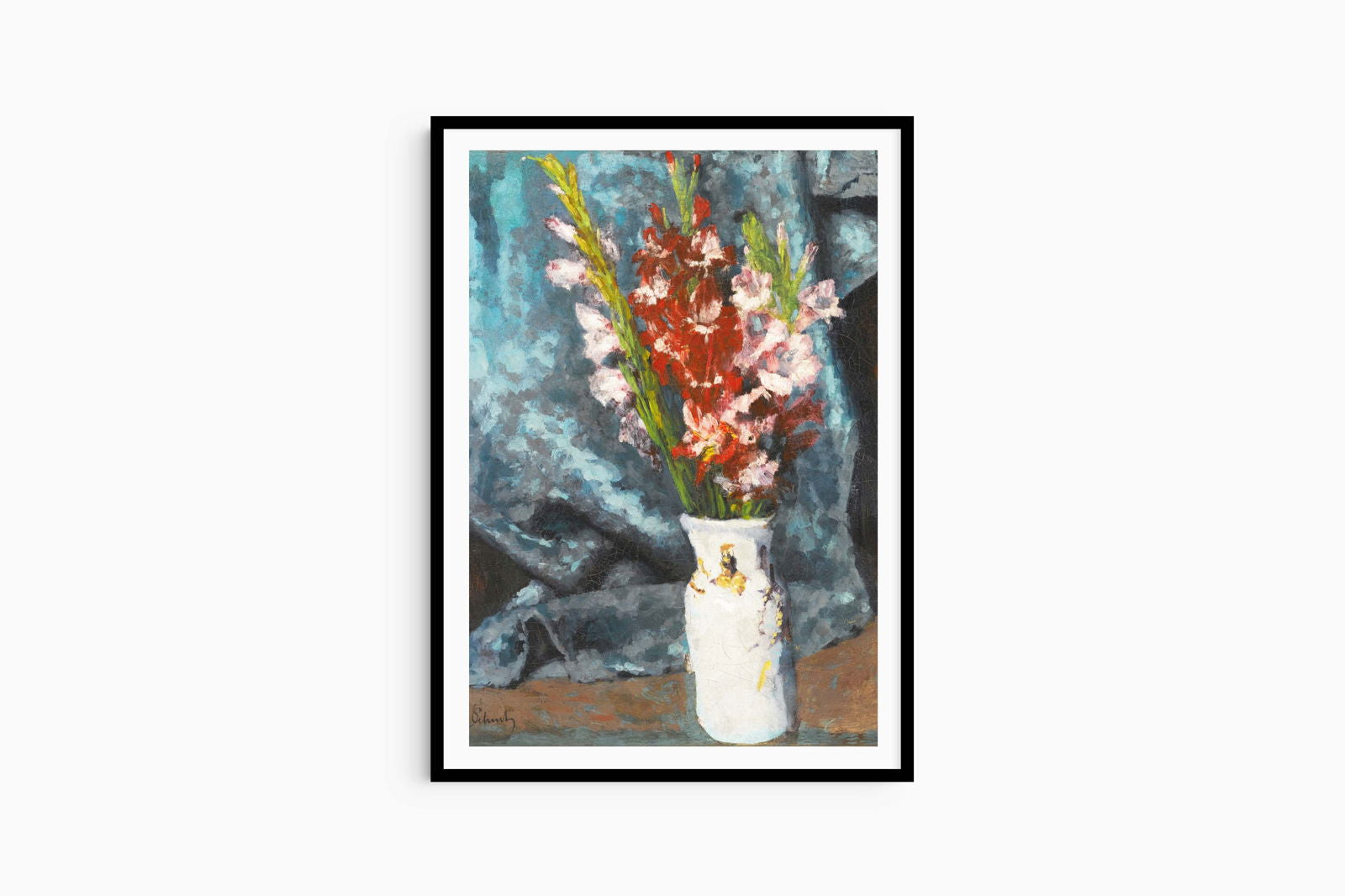 Carl Schuch - Gladioli