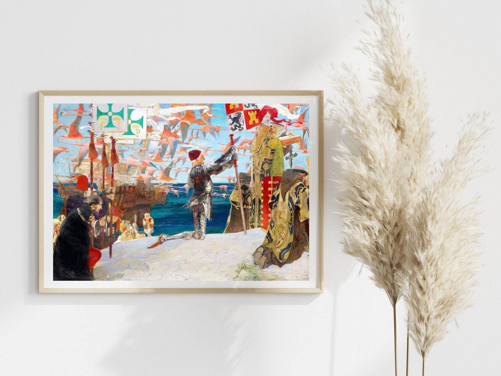 Carl Spitzweg - Columbus in the New World - Hakyarts