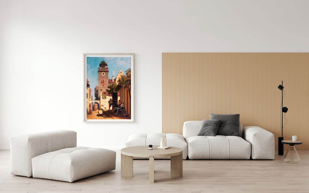 Carl Spitzweg - Die Stadtwache 'Lost Cabin' - Hakyarts