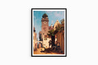 Carl Spitzweg - Die Stadtwache 'Lost Cabin' - Hakyarts