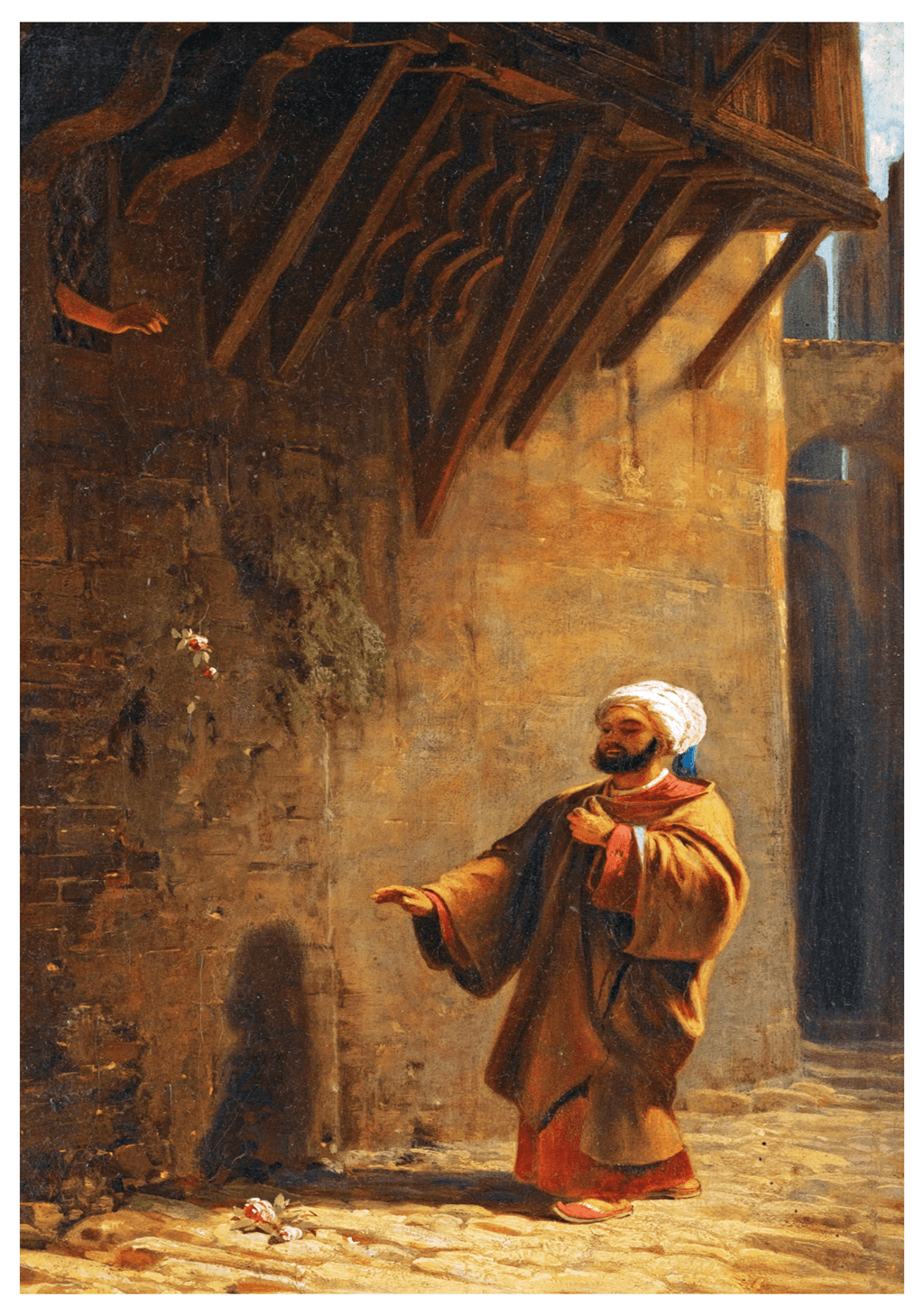 Carl Spitzweg - Strasse In Kairo 'A Cairo Street' - Hakyarts