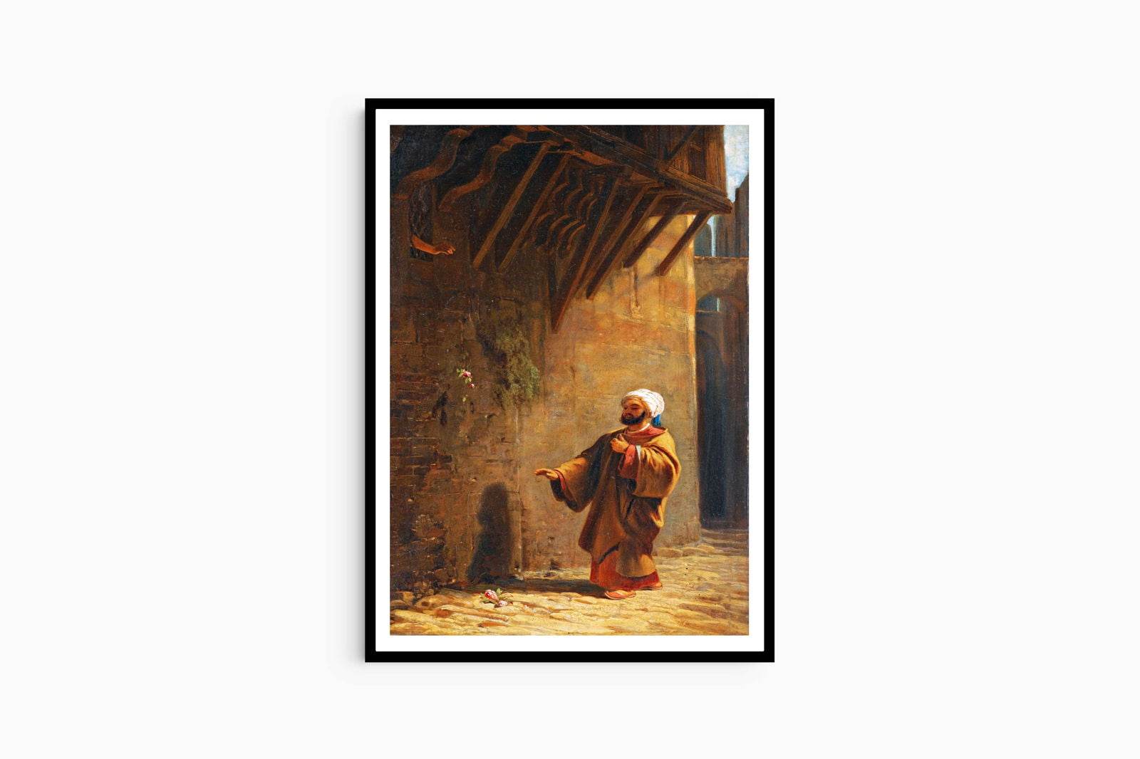 Carl Spitzweg - Strasse In Kairo 'A Cairo Street' - Hakyarts