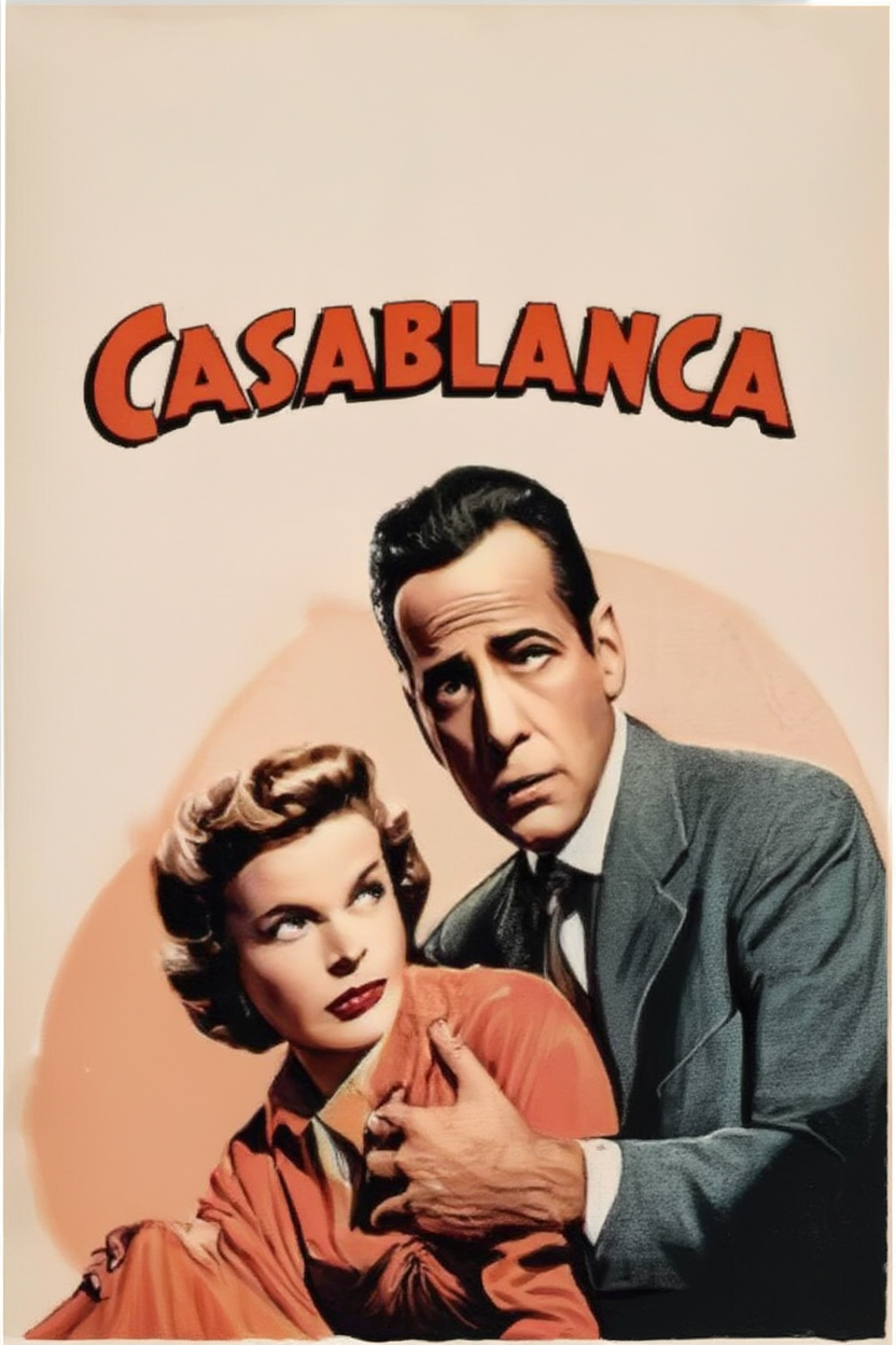 Cinematic Dining – 3-Piece Vintage Movie Art Set - Hakyarts