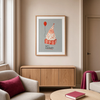 Let’s Celebrate | Contemporary Folk Art Print