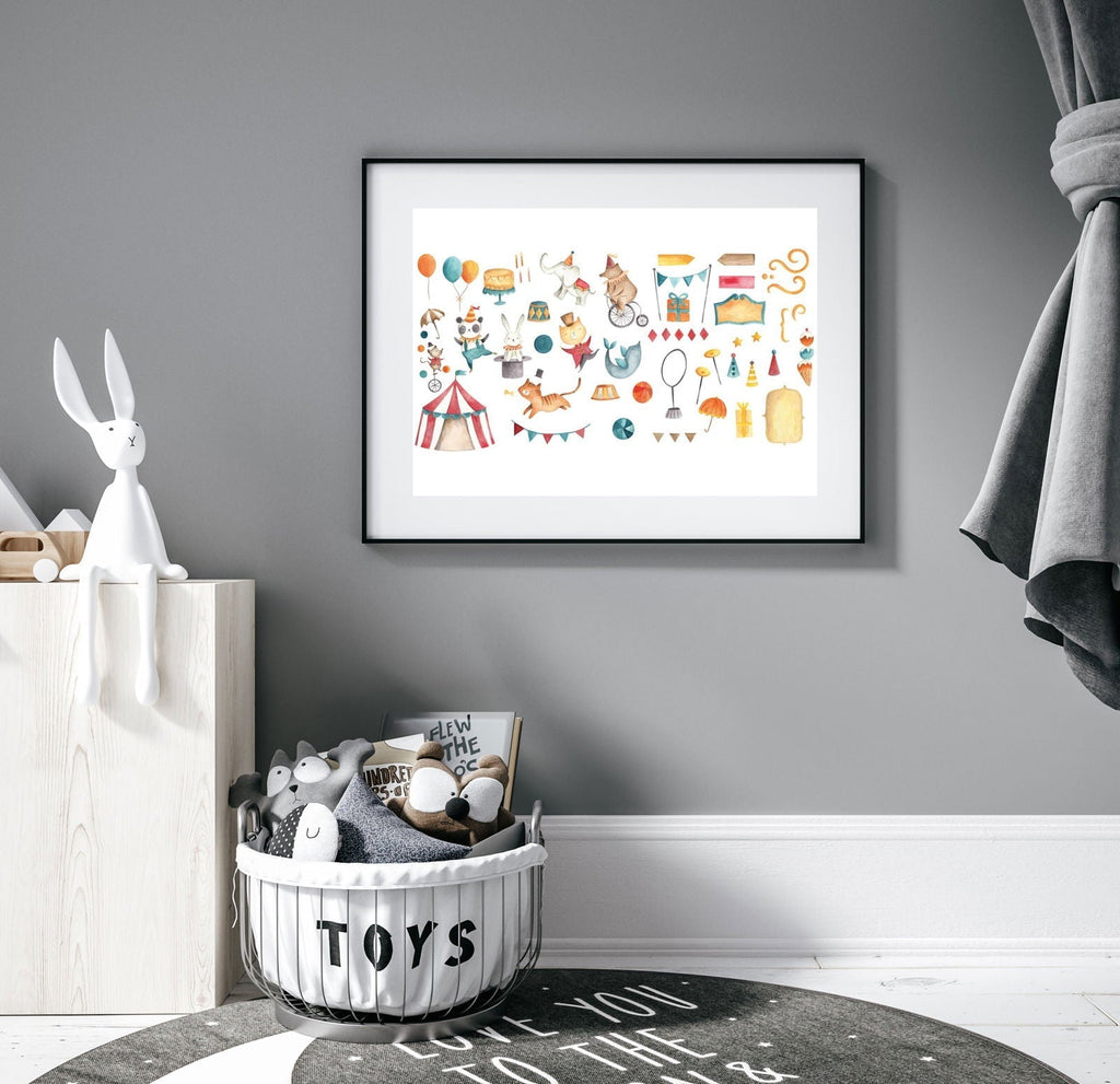 Circus Rehearsal Poster