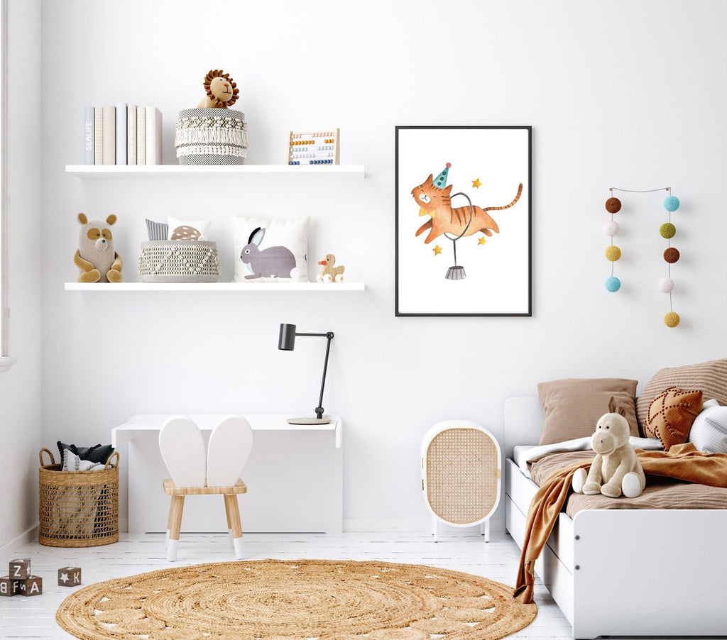 Circus Tiger Poster