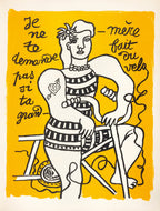 Cirque I (1950) by Fernand Léger – Modernist Cubist Art Print