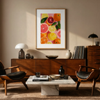 Citrus Medley Variation | Modern Kitchen Wall Art