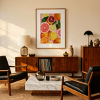 Citrus Medley Variation | Modern Kitchen Wall Art