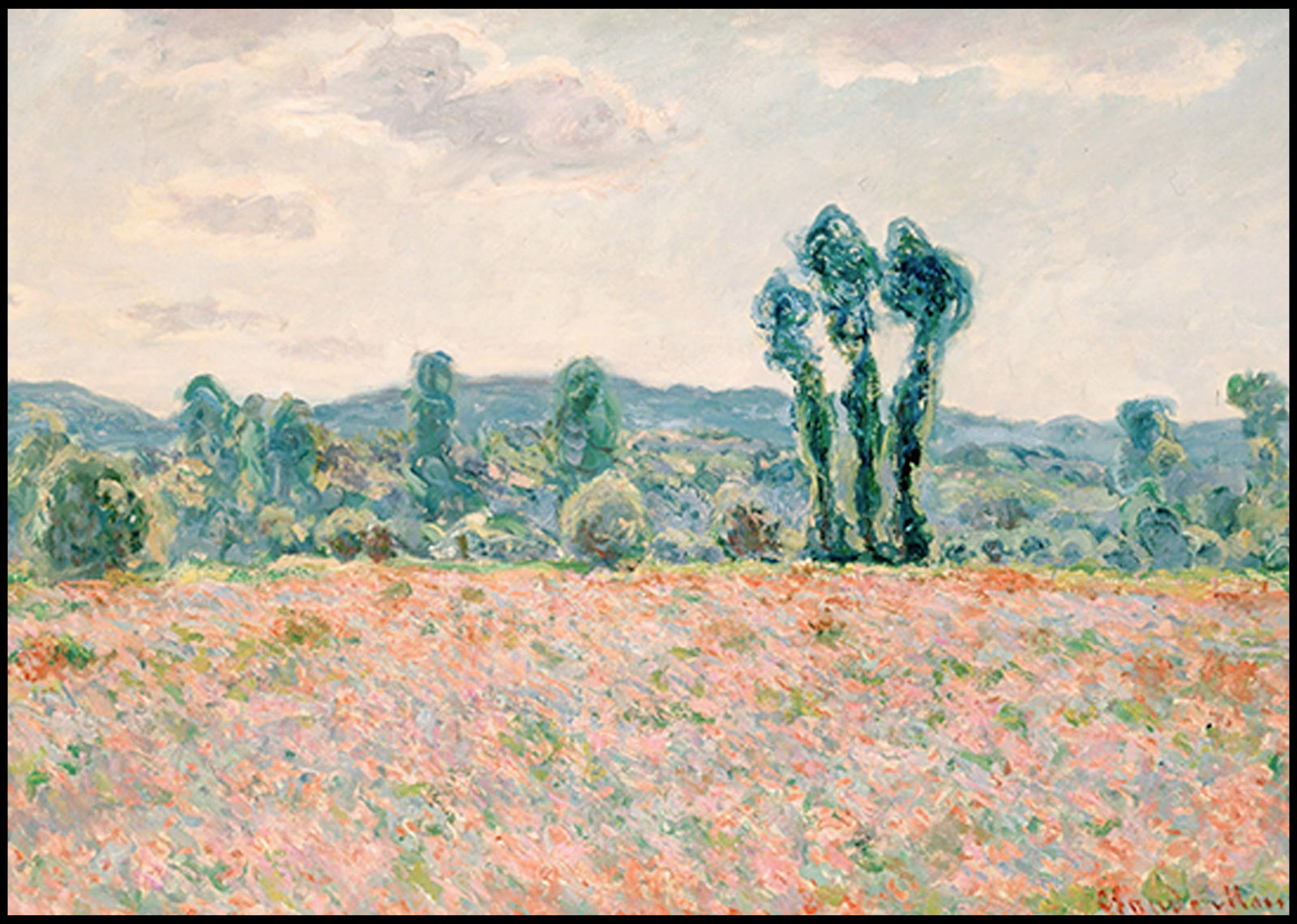 Claude Monet - Poppy Field