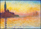 Claude Monet - San Giorgio Maggiore At Dusk