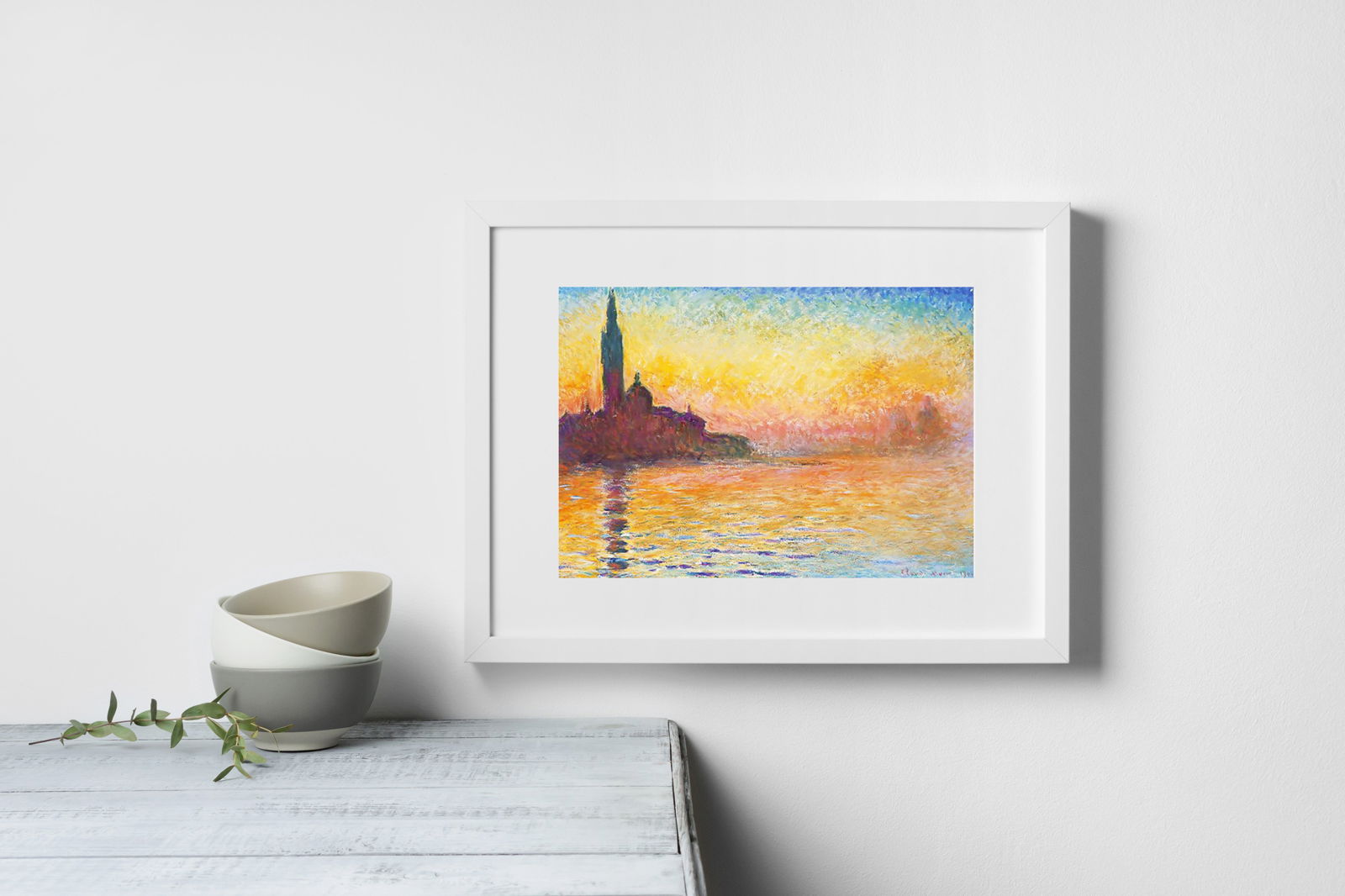 Claude Monet - San Giorgio Maggiore At Dusk