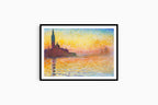 Claude Monet - San Giorgio Maggiore At Dusk