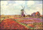 Claude Monet - Tulip Fields in Holland