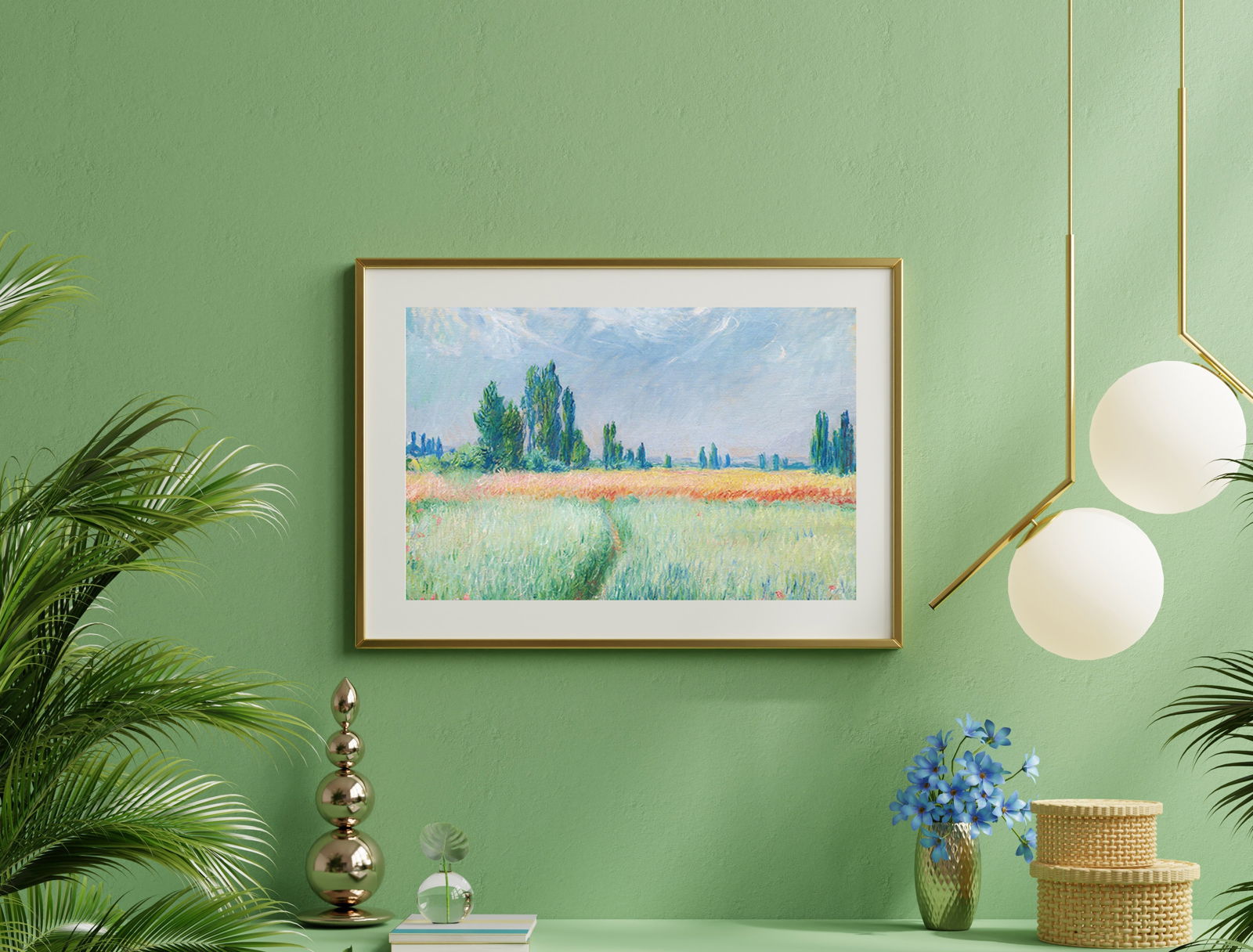 Claude Monet - Wheatfield