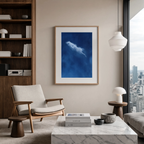 Blue Sky Cloud Abstract | Contemporary Art Print