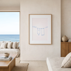 Sun Kissed Waves | Contemporary Coastal Wall Art
