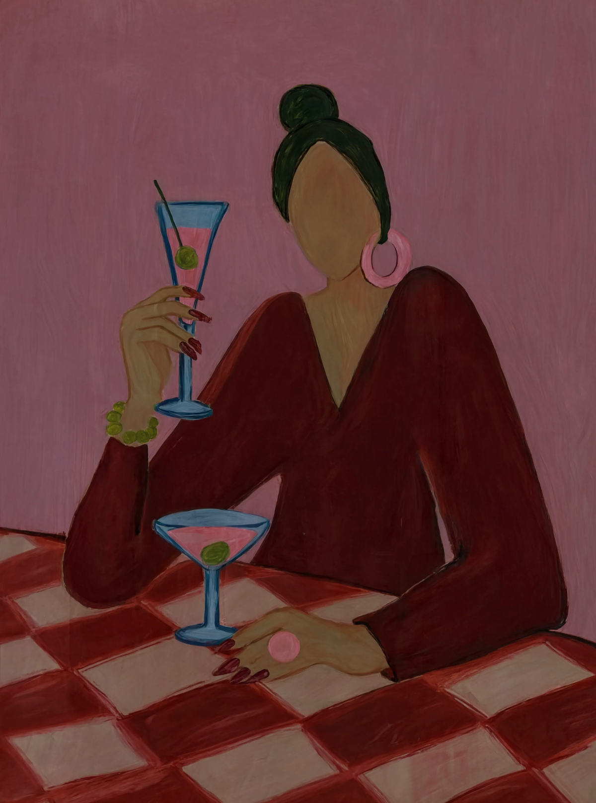 Canvas Print Cocktail Series Variation II | Contemporary Still Life