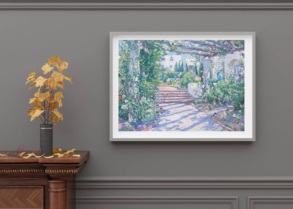 Colin Campbell - Terrace at Samarkand Hotel - Hakyarts